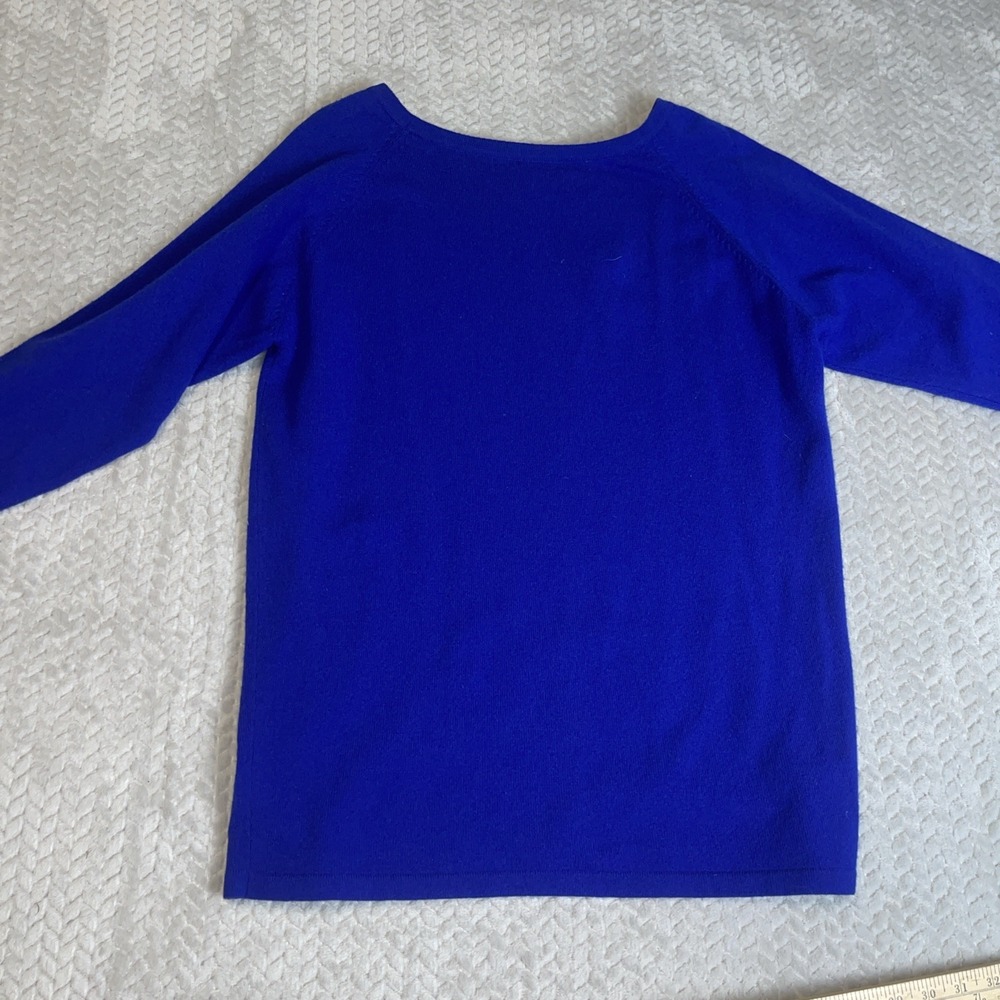 Donna Karan Collection  Blue Oversized Cashmere Sweater /Tunic Size S‎ - Picture 2 of 9